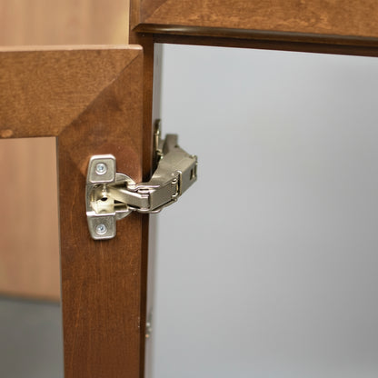 165 ° Angle Concealed Hinge Cabinet Hardware 1 Pair Door w Mounting Plate - amerfithardware