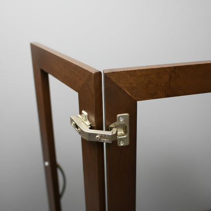 135 ° Angle Concealed Hinge Cabinet Hardware 1 Pair Bifold Door w Mounting Plate - amerfithardware