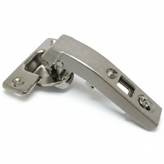 90 ° Angle Concealed Hinge Cabinet Hardware 1 Pair Bifold Door w Mounting Plate - amerfithardware