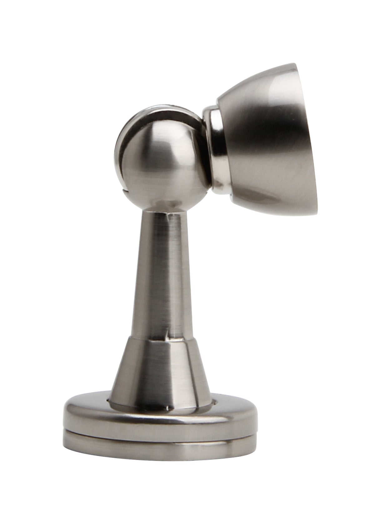 Soft-Catch Magnetic Door Stop in Brushed Satin Nickel
