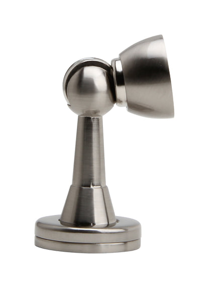 Soft-Catch Magnetic Door Stop in Brushed Satin Nickel