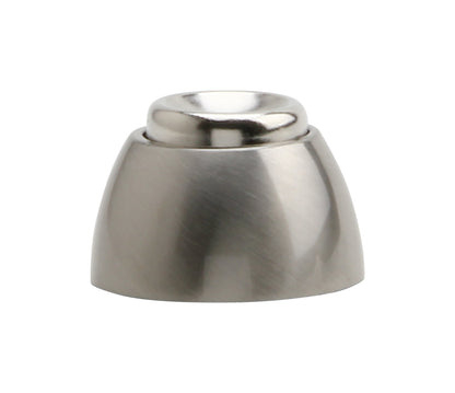 Soft-Catch Magnetic Door Stop in Brushed Satin Nickel