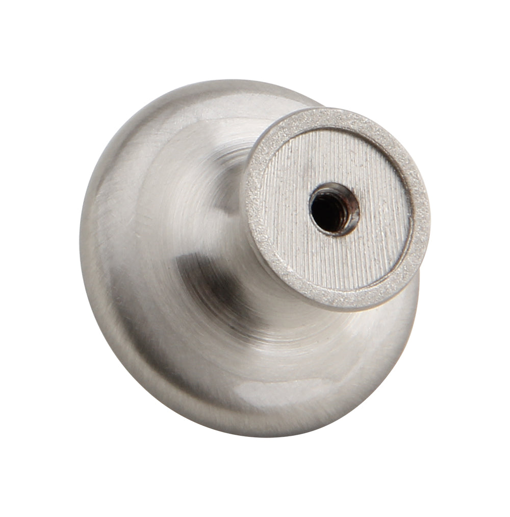 Silverline K2003 & K2209 | Three-Ring Solid Contemporary Mushroom Round Knob | Various Sizes & Finishes