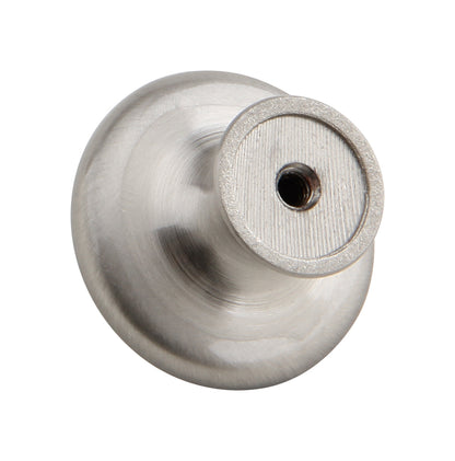 Silverline K2003 & K2209 | Three-Ring Solid Contemporary Mushroom Round Knob | Various Sizes & Finishes