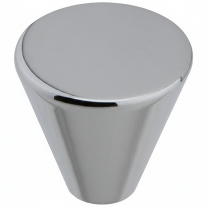 Silverline K2008 Cabinet Hardware Knob 25 x 27 H (mm) Cone Peg Medicine Bathroom - amerfithardware