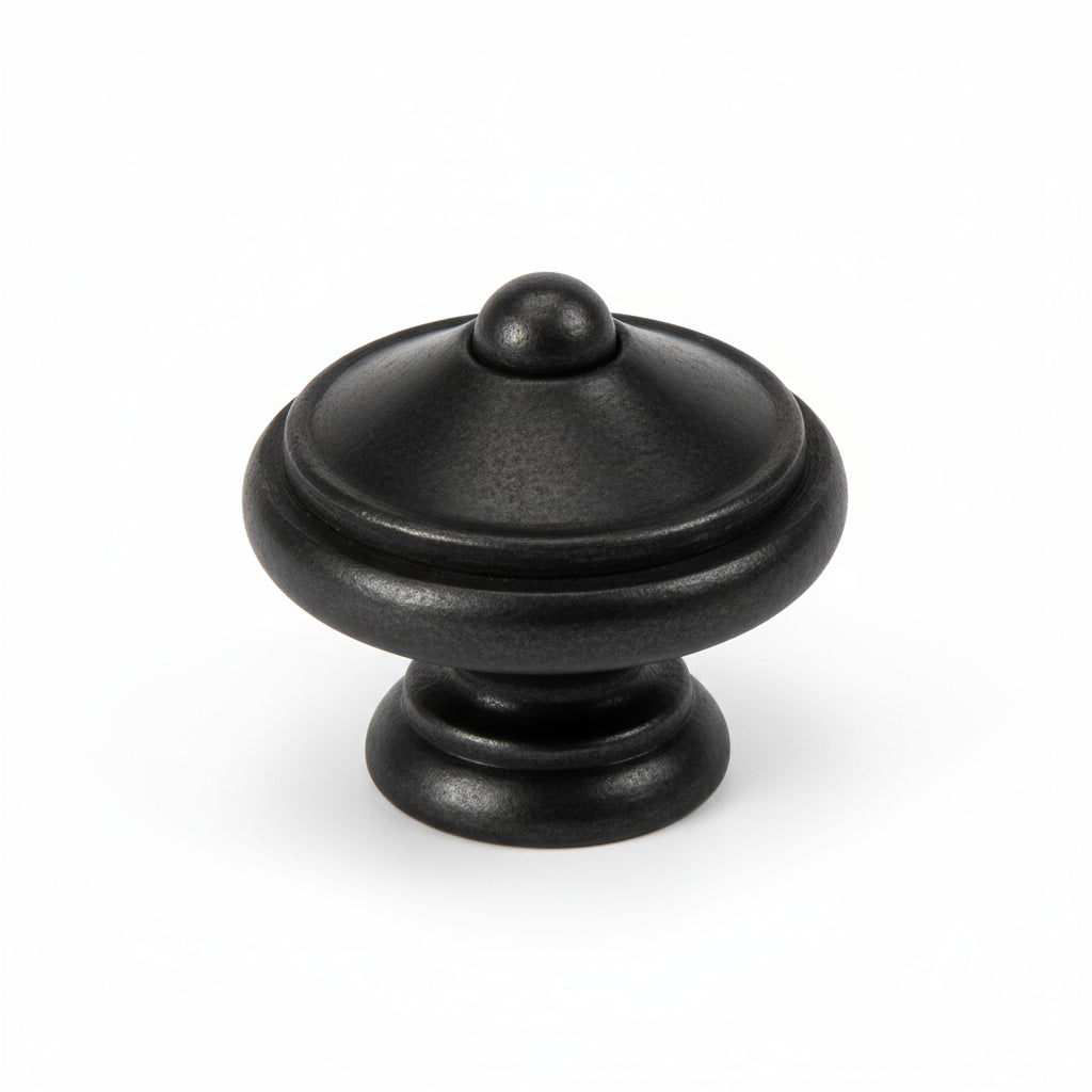 Silverline K2012 Cabinet Hardware Knob 30 x 30 H (mm) Novelty Rustic - amerfithardware