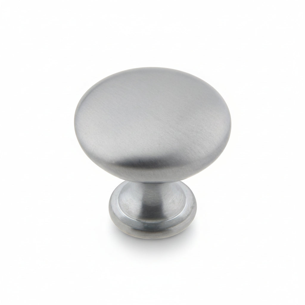 Silverline K2013 | Diameter 1-3/16" Traditional Solid Round Cabinet Knob | Various Finishes