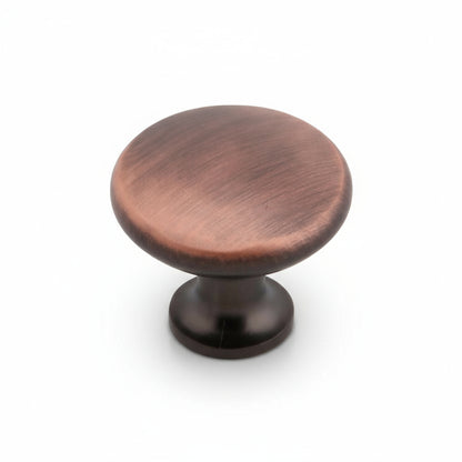 Silverline K2013 | Diameter 1-3/16" Traditional Solid Round Cabinet Knob | Various Finishes