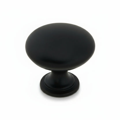 Silverline K2013 | Diameter 1-3/16" Traditional Solid Round Cabinet Knob | Various Finishes