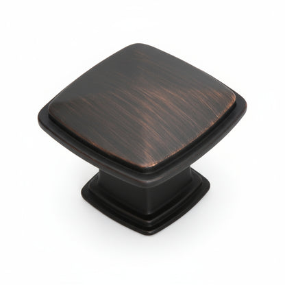 Silverline K2023 Cabinet Hardware Knob 31L x 31W x 25H (mm) Square Round - amerfithardware