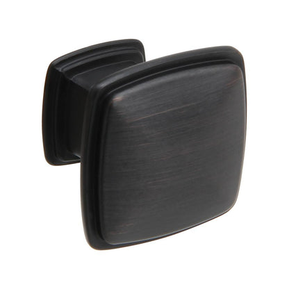 Silverline K2023 Cabinet Hardware Knob 31L x 31W x 25H (mm) Square Round - amerfithardware