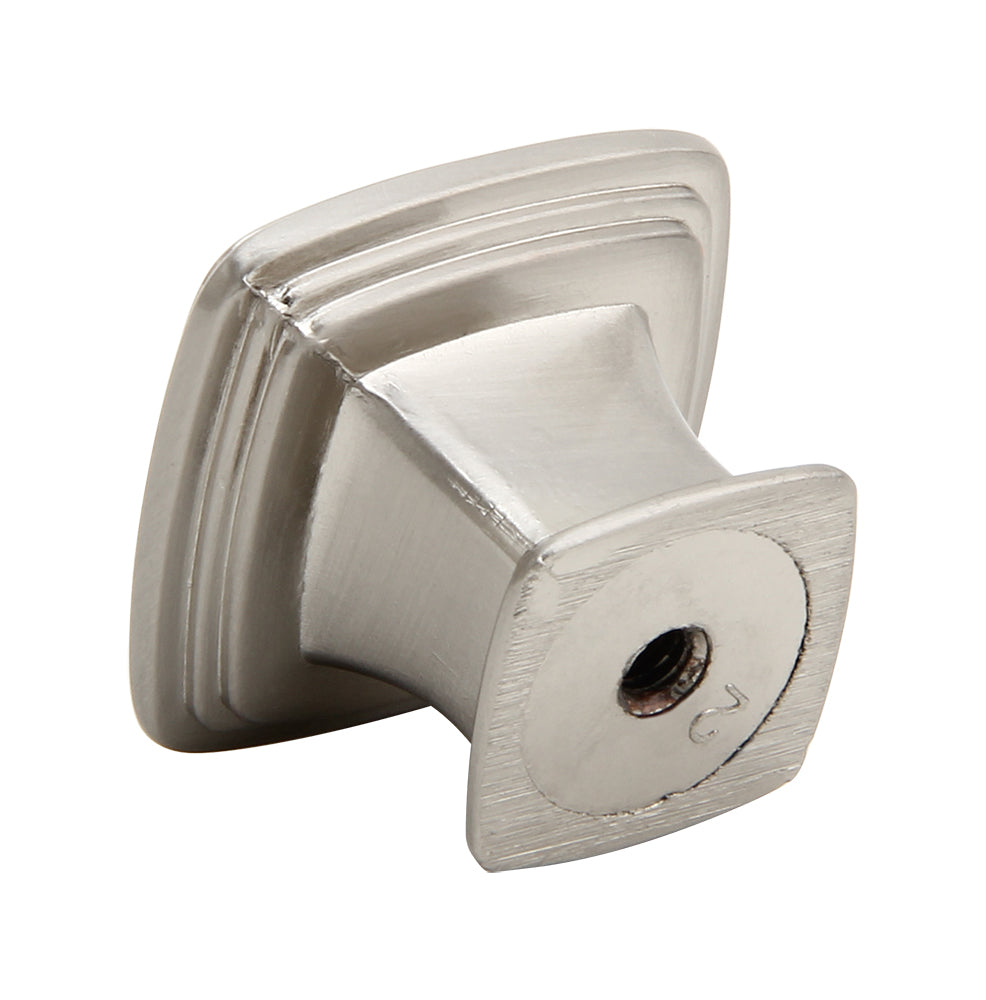 Silverline K2023 - 1-11/50 inch (31mm) Square Contemporary Modern Cabinet Knob