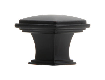 Silverline K2023 - 1-11/50 inch (31mm) Square Contemporary Modern Cabinet Knob