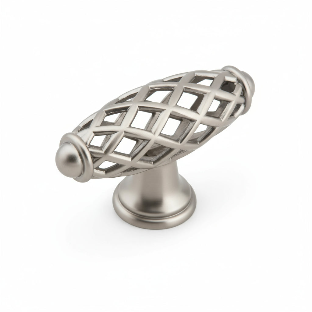 Silverline K2035 Birdcage Knob Cabinet Hardware - amerfithardware