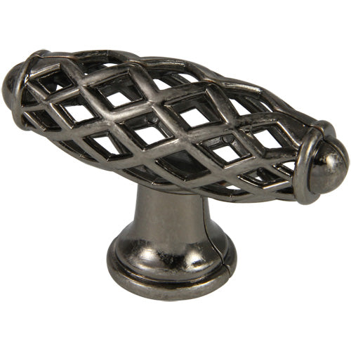 Silverline K2035 - 2.28 inches inch (58mm) Birdcage Contemporary Elegant Cabinet Hardware