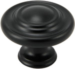 Load image into Gallery viewer, Silverline K2209 Round Traditional Modern Three Ring Knob Diameter 1-3/4 inch (44mm) Various Finishes Available
