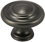 Load image into Gallery viewer, Silverline K2209 Round Traditional Modern Three Ring Knob Diameter 1-3/4 inch (44mm) Various Finishes Available
