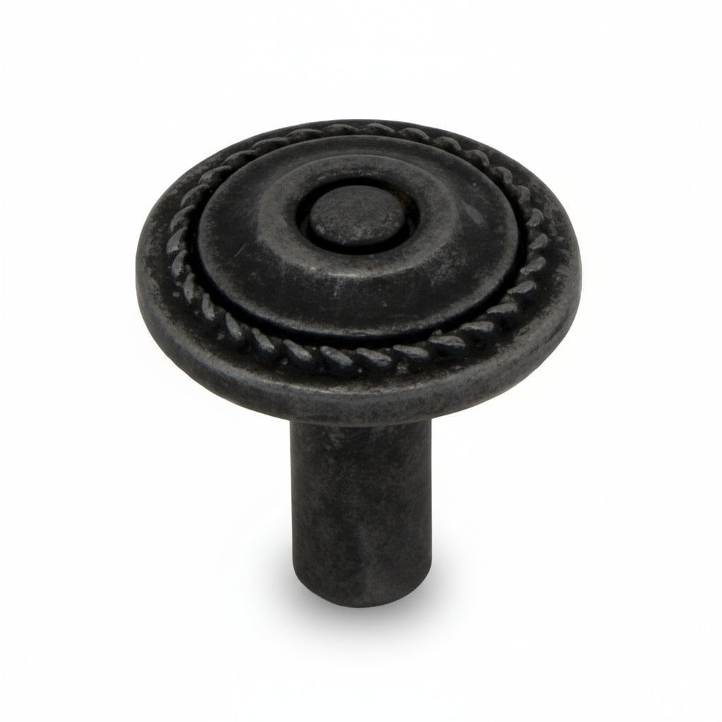 Silverline K2306 Dresser Hardware Knob Small Peg Medicine Cabinet 22 x 23H (mm) - amerfithardware