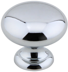 Silverline K2950 Round Traditional Modern Knob Diameter 1-1/4 inch (32mm)