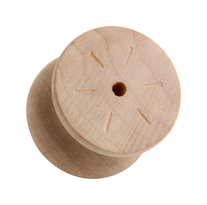 Silverline K3002 Mushroom Style K3003 Button Style Round Birch Wood Knob Diameter 1-1/2" Unfurnished Knob