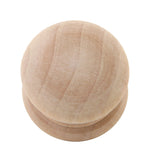 Load image into Gallery viewer, Silverline K3002 Mushroom Style K3003 Button Style Round Birch Wood Knob Diameter 1-1/2&quot; Unfurnished Knob
