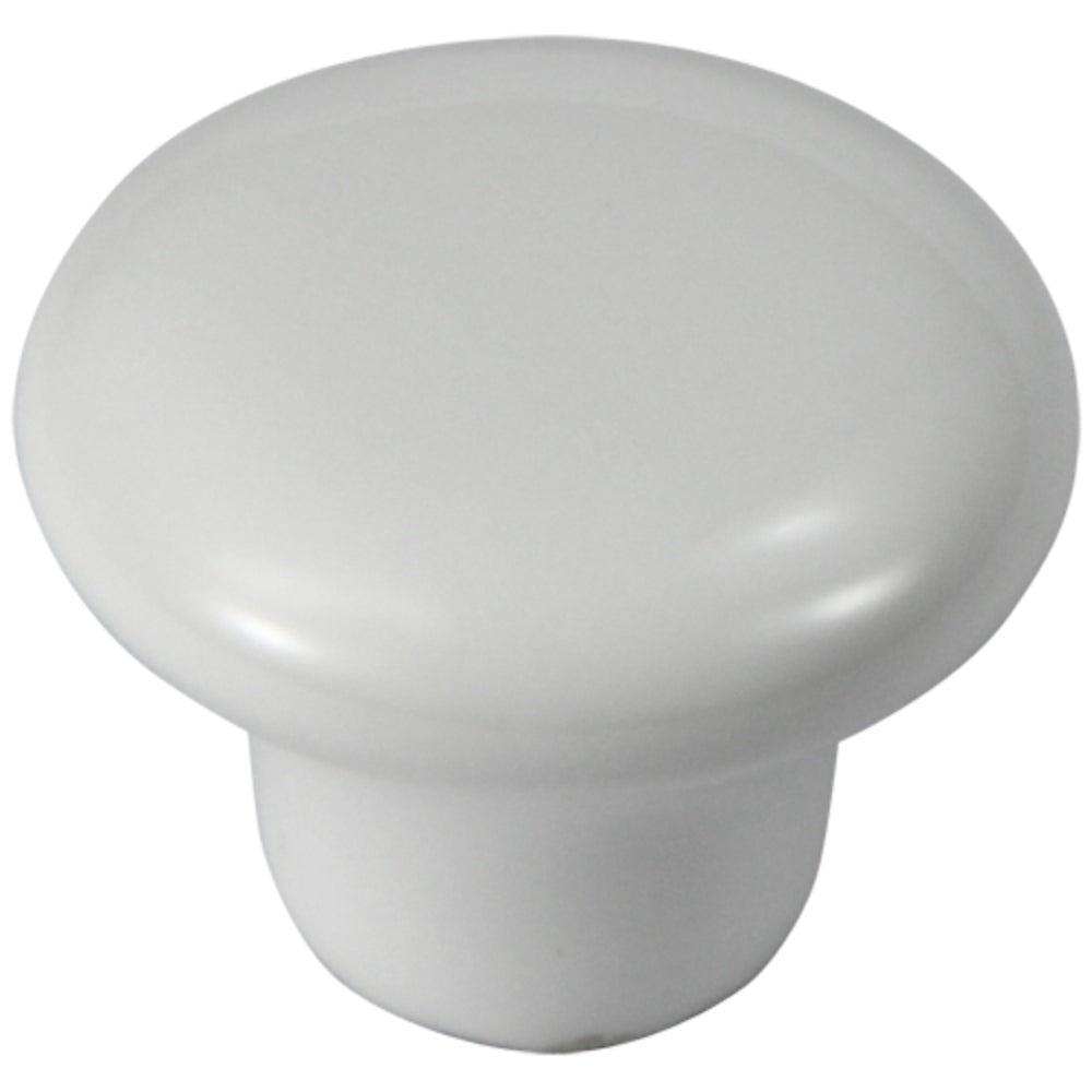Silverline K4000s Old English White Ceramic Cabinet Knob Plain and Floral Style
