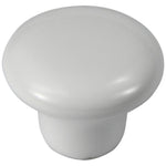 Load image into Gallery viewer, Silverline K4000s Old English White Ceramic Cabinet Knob Plain and Floral Style
