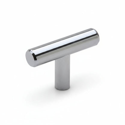 Silverline P5000 | Solid T-Bar Pulls with Knobs | Various Sizes & Finishes
