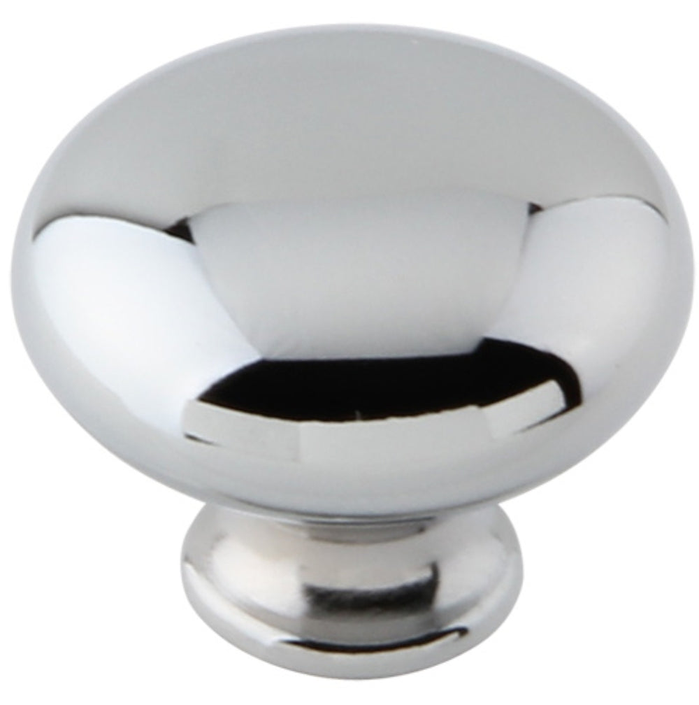 Silverline K928 Round Traditional Zinc Alloy Knob Mushroom Style Diameter: 1-1/4 inch (31mm) Cabinet Hardware
