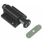 Load image into Gallery viewer, Black Single Magnetic Touch Latch, Ploybag, With Plate 10Pcs
