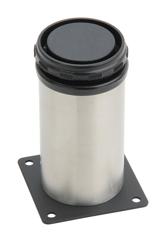 Silverline 4 Pack Adjustable SS201 Cabinet Leg in Brushed Satin Nickel Finish