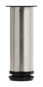 Load image into Gallery viewer, Adjustable SS201 Cabinet Leg in Brushed Satin Nickel Finish
