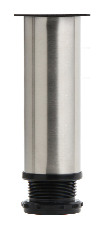 Silverline 4 Pack Adjustable SS201 Cabinet Leg in Brushed Satin Nickel Finish