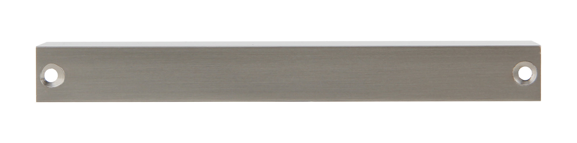 Silverline P1001 Aluminum Mount Finger Edge Tab Pull Handle in Brushed Satin Nickel Finish Various Sizes