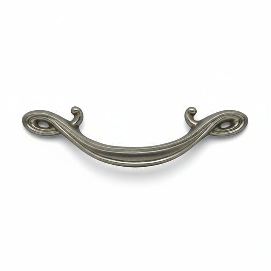 Silverline P2005 Cabinet Hardware Pull Handle Fancy CC: 4 inch - amerfithardware