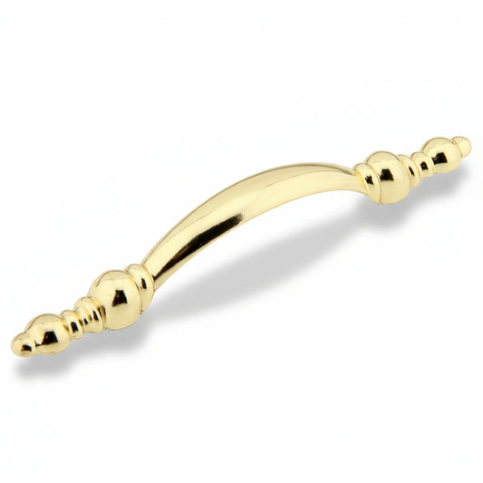 Silverline P2006 | Centers 3 in. Ornate Elegant Arch/Bow Pull | Various Finishes