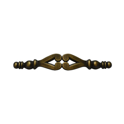 P2015 Dresser Bedroom Pull Handle Rustic Traditional Botanical CC: 96mm ~3.75 inch - amerfithardware