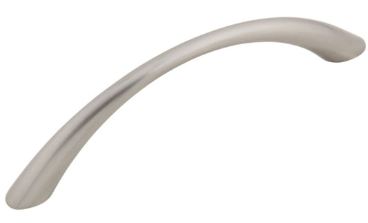 Silverline P2021 P2022 Contemporary Streamline Curved Arch Cabinet Pull Various Sizes and Finishes