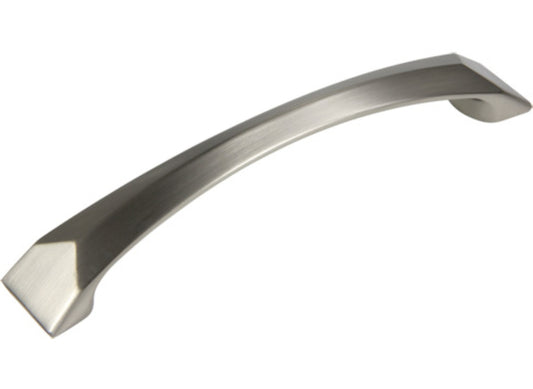 Silverline P2028 - 6 inch (154mm) Zinc Alloy Contemporary Arch Beveled Cabinet Pull Appliance Handle CC: 5 inch (128mm) Various Finishes