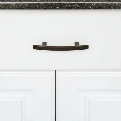 Silverline P2032 Cabinet Arched Bar Pull Bow Pull Handle CC: 3" - amerfithardware