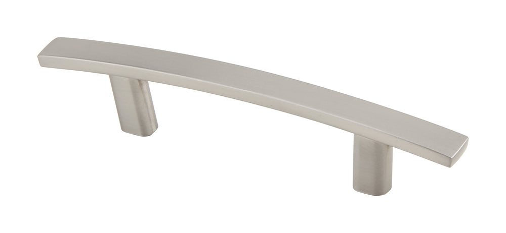 Silverline P2032 - 5-3/10 inch (135mm) Zinc Alloy Bar Pull Bow Pull Cabinet Handle CC: 3 inch (76mm) Various Finishes