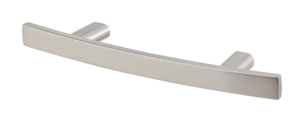 Silverline P2032 - 5-3/10 inch (135mm) Zinc Alloy Bar Pull Bow Pull Cabinet Handle CC: 3 inch (76mm) Various Finishes