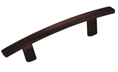 Silverline P2032 - 5-3/10 inch (135mm) Zinc Alloy Bar Pull Bow Pull Cabinet Handle CC: 3 inch (76mm) Various Finishes