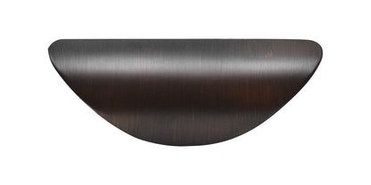 Silverline P2034 - 3-7/20 inch (85mm) Zinc Alloy Half Shell Bin Cup Finger Pull Cabinet Pull Handle CC: 1-1/4 inch (32mm) Various Finishes