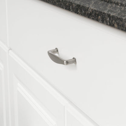 Silverline P2046 Cabinet Pull Handle CC:96 mm ~3-3/16" Transitional Style - amerfithardware