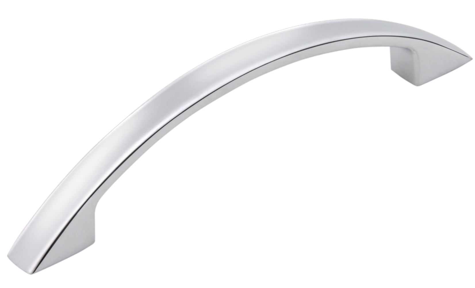 Silverline P2065 - 4-4/5 inch (122mm) Zinc Alloy Arched Curved Contemporary Cabinet Pull Handle CC: 3-3/4 inch (96mm) Various Finishes
