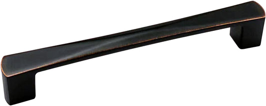 Silverline P2293 - 5-2/5 inch (138mm) Zinc Alloy Modern Chic Bar Pull Cabinet Handle in Oil Rubbed Bronze Finish CC: 5 inch (128mm)
