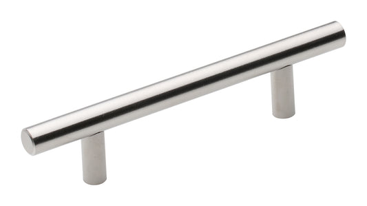 Silverline P5000s-HSS - 6 inch to 14 inch Hollow Stainless Steel T Bar Pull Cabinet Appliance Handle Various Sizes in Brushed Satin Nickel Finish