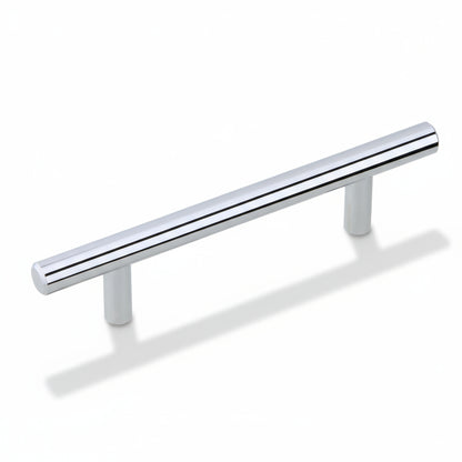 Silverline P5000 | Solid T-Bar Pulls with Knobs | Various Sizes & Finishes