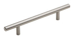 Load image into Gallery viewer, Silverline P5000s - 5 inch to 30 inch Solid Steel T Bar Pull Cabinet Appliance Handle Various Sizes in Brushed Satin Nickel Finish
